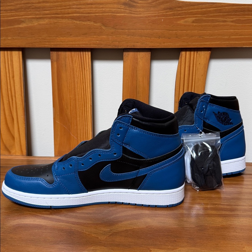 Nike Blue and Black Sneakers